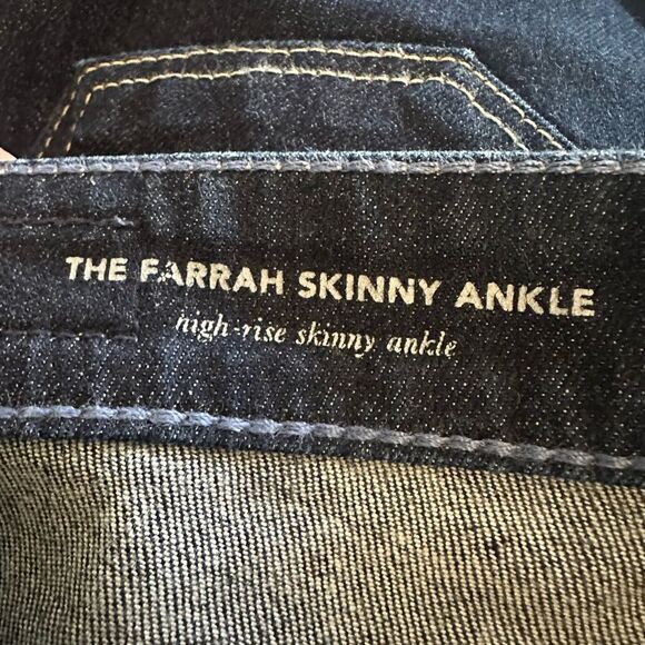 NWOT AG Adriano Goldschmied The Farrah Skinny Ankle High-Rise Jeans - Picture 5 of 6